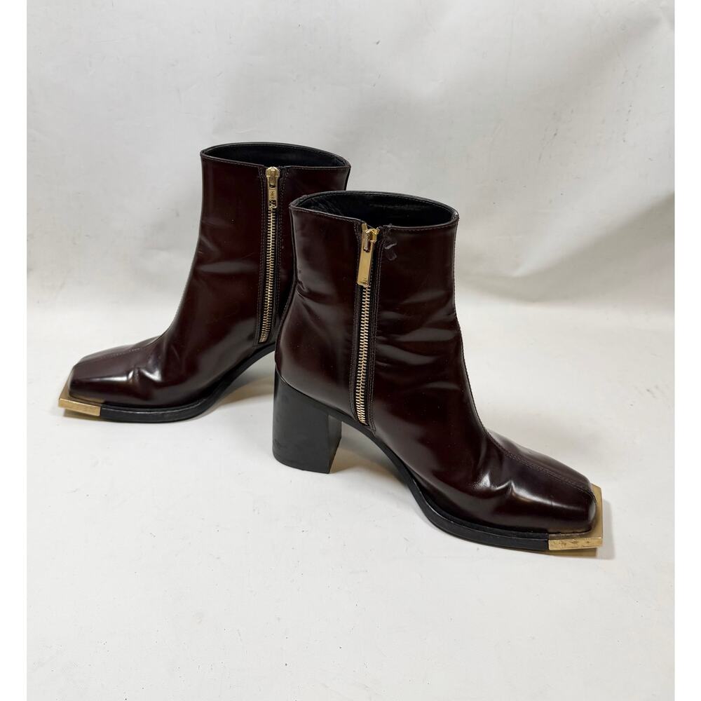 Peter Do Everyday Metal-Tip Zip Booties size 38 $1800